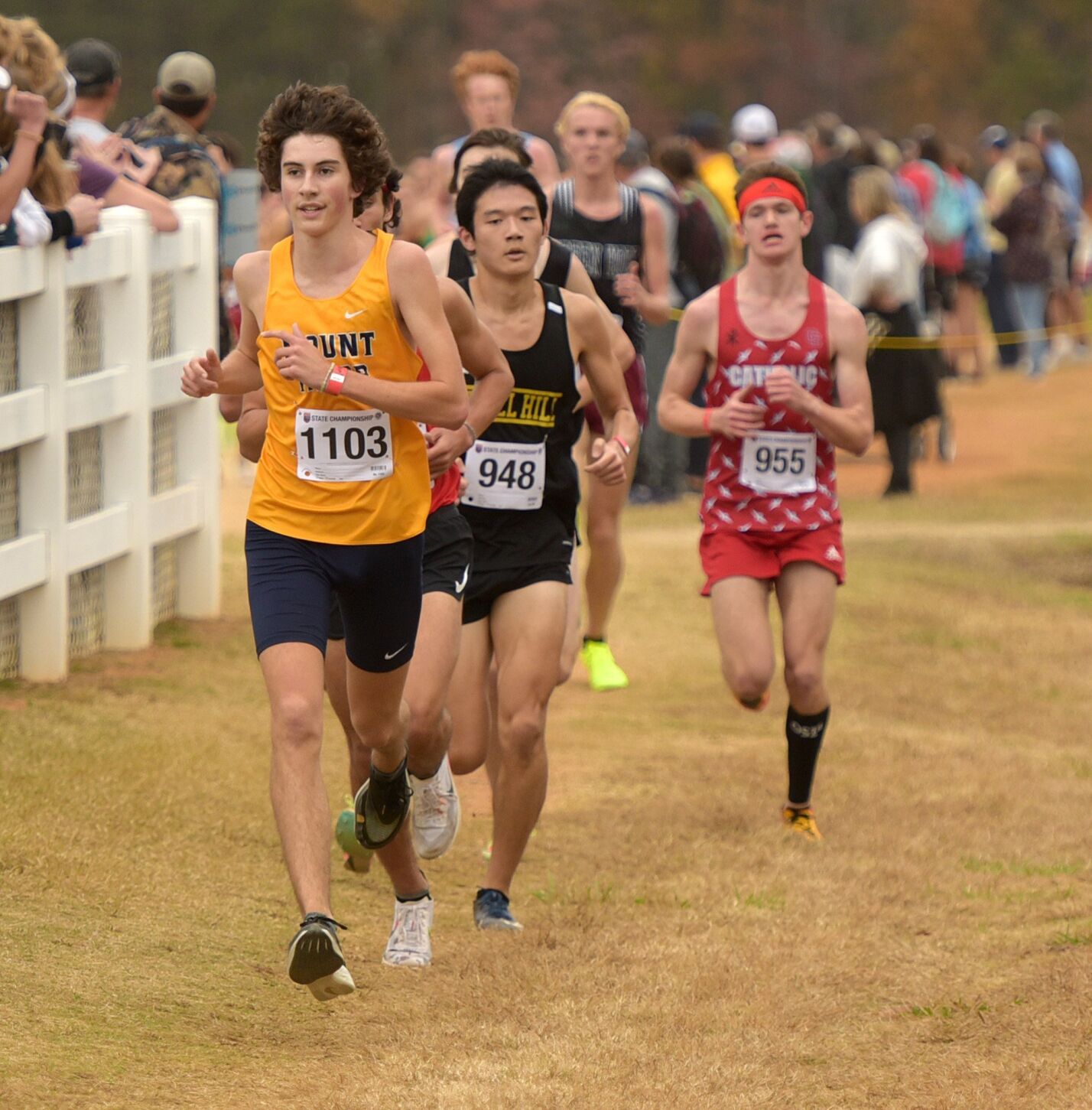 4A NCHSAA cross country championships